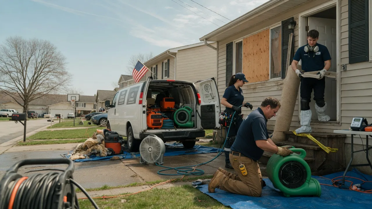 Water Damage Restoration in Walhalla, ND near me
